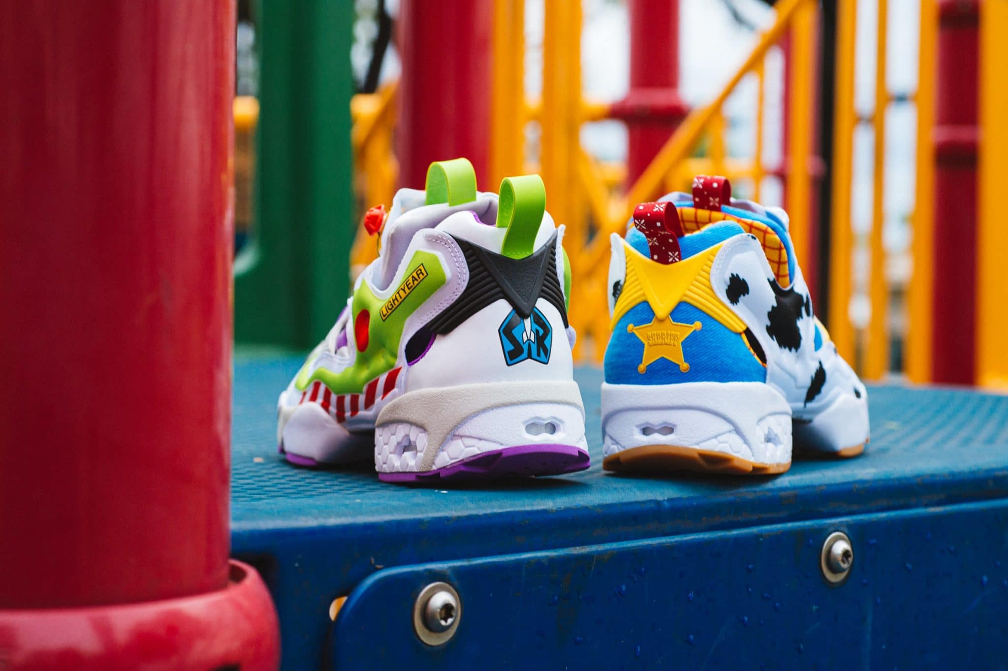 The Bait x Disney Toy Story x Reebok Instapump Fury is Wild