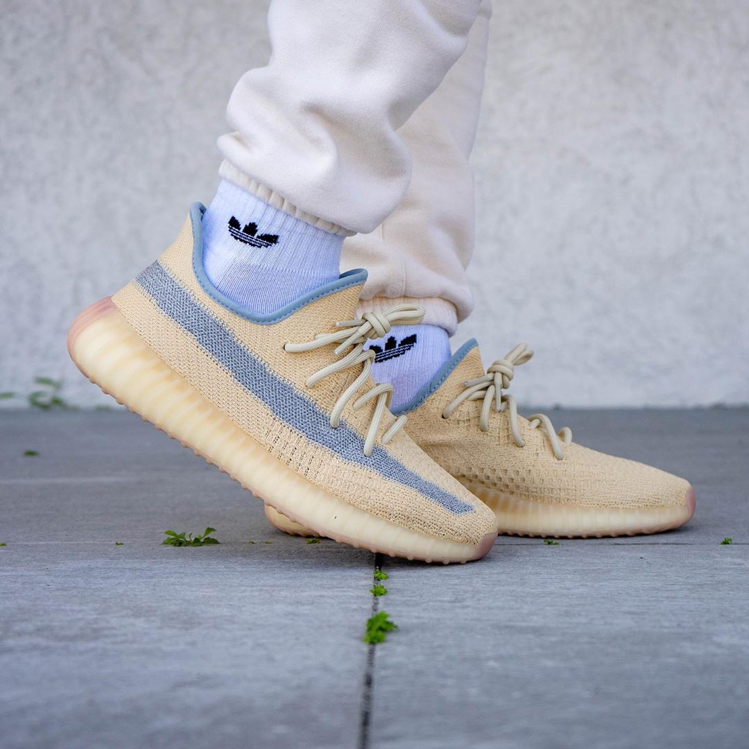 Adidas yeezy boost 350 v2 shoes flax sale