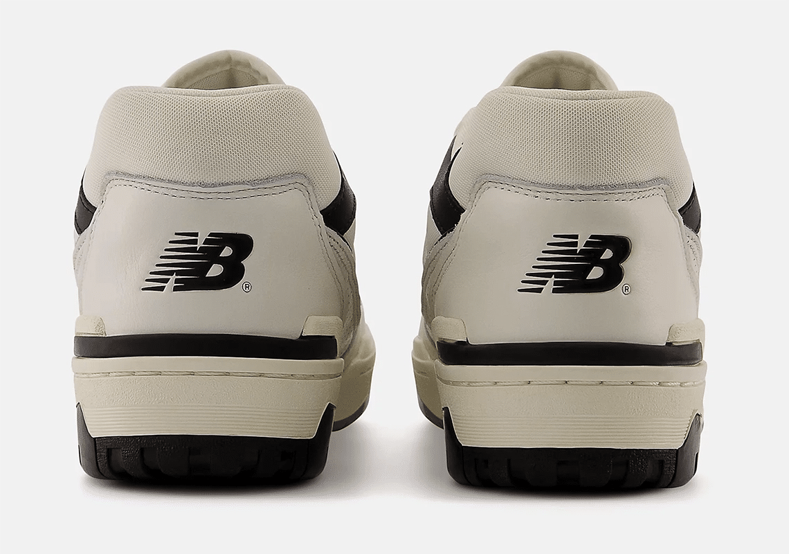 New Balance 550 sneakers in white and black - WHITE