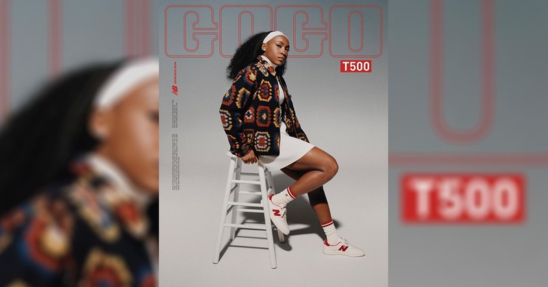 Coco Gauff Teases the Aimé Leon Dore x New Balance T500 - Sneaker Freaker