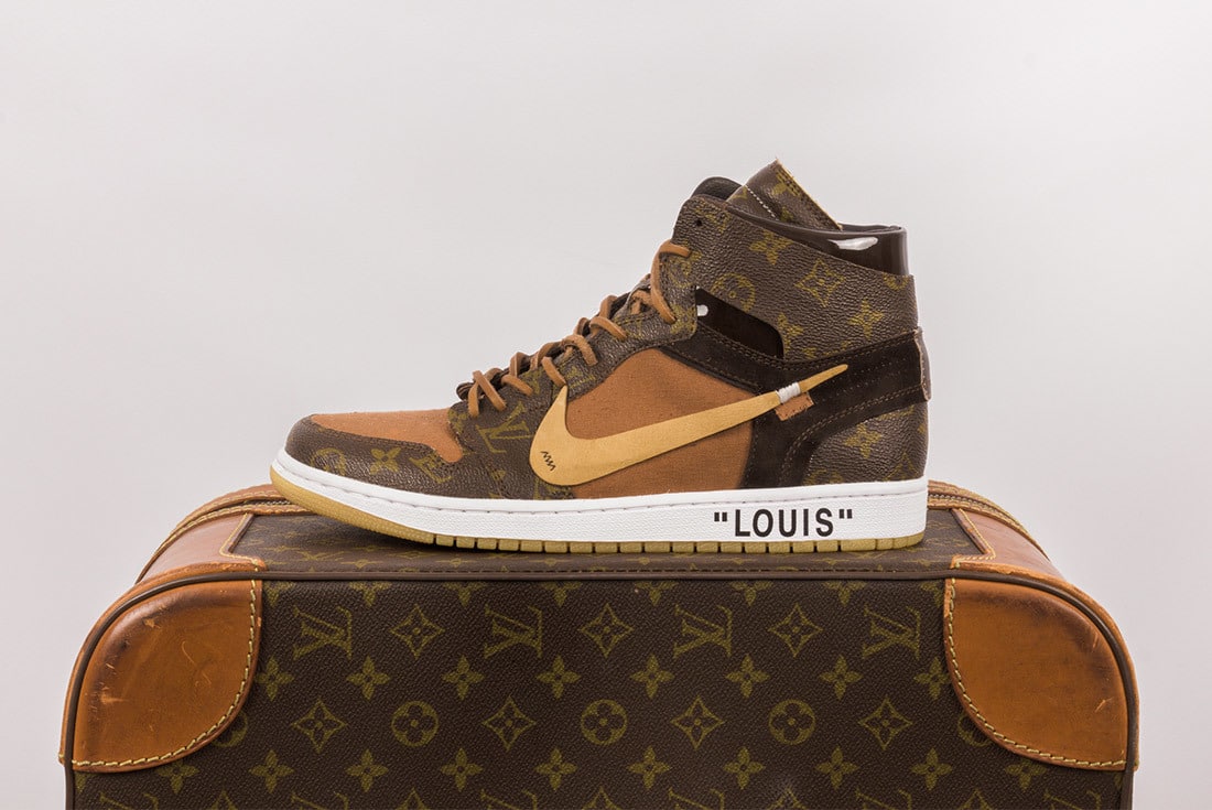 LOUIS VUITTON X NIKE AIR JORDAN 1 LV