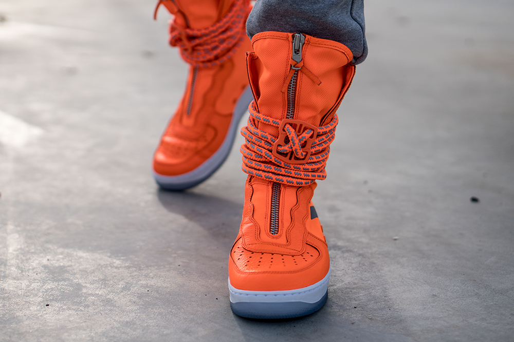 sf air force 1 high total orange