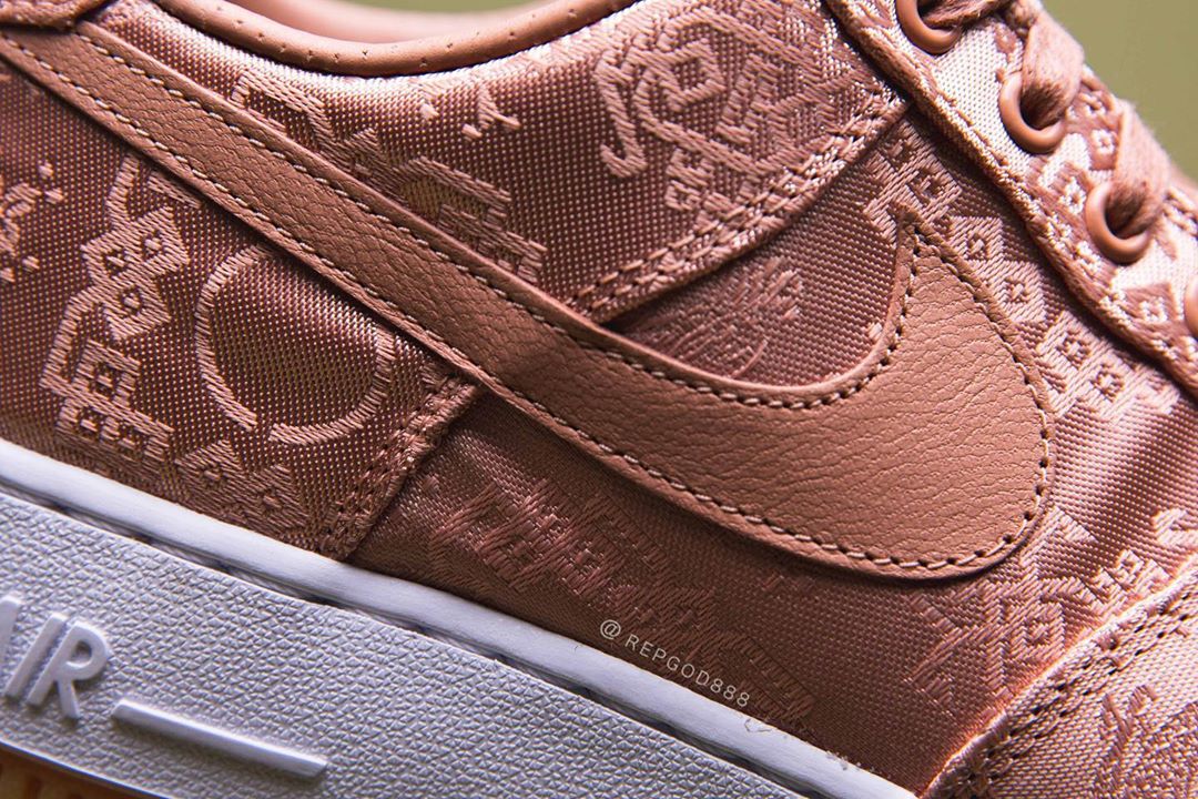CLOT and Nike Work on a Silk Air Force 1 Low | Grailify