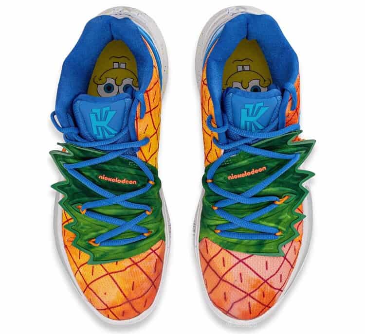 Kyrie 5 spongebob shoes sale foot locker