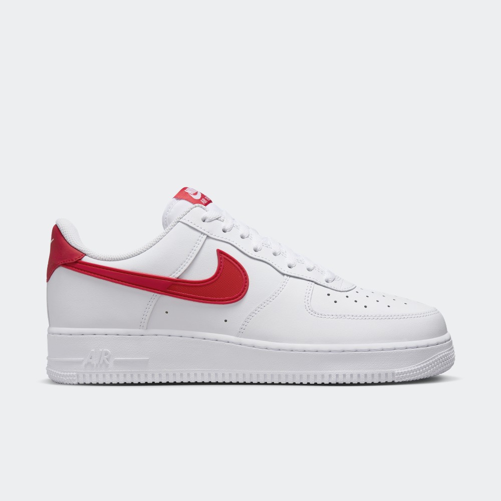 nike air force 1 red blue swoosh