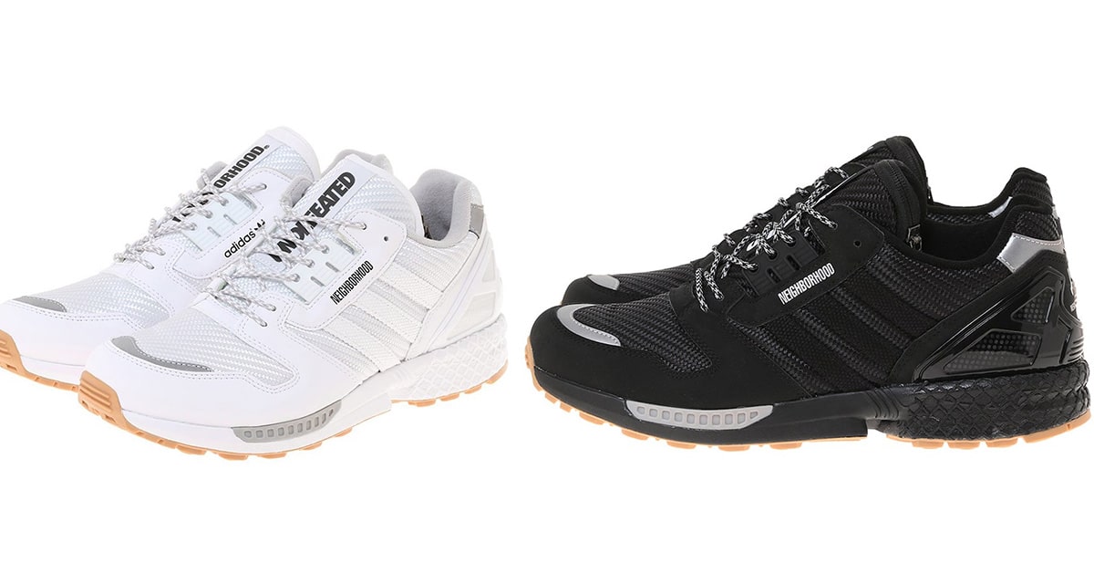 Two adidas ZX 8000s from adidas and Undefeated and NEIGHBORHOOD |