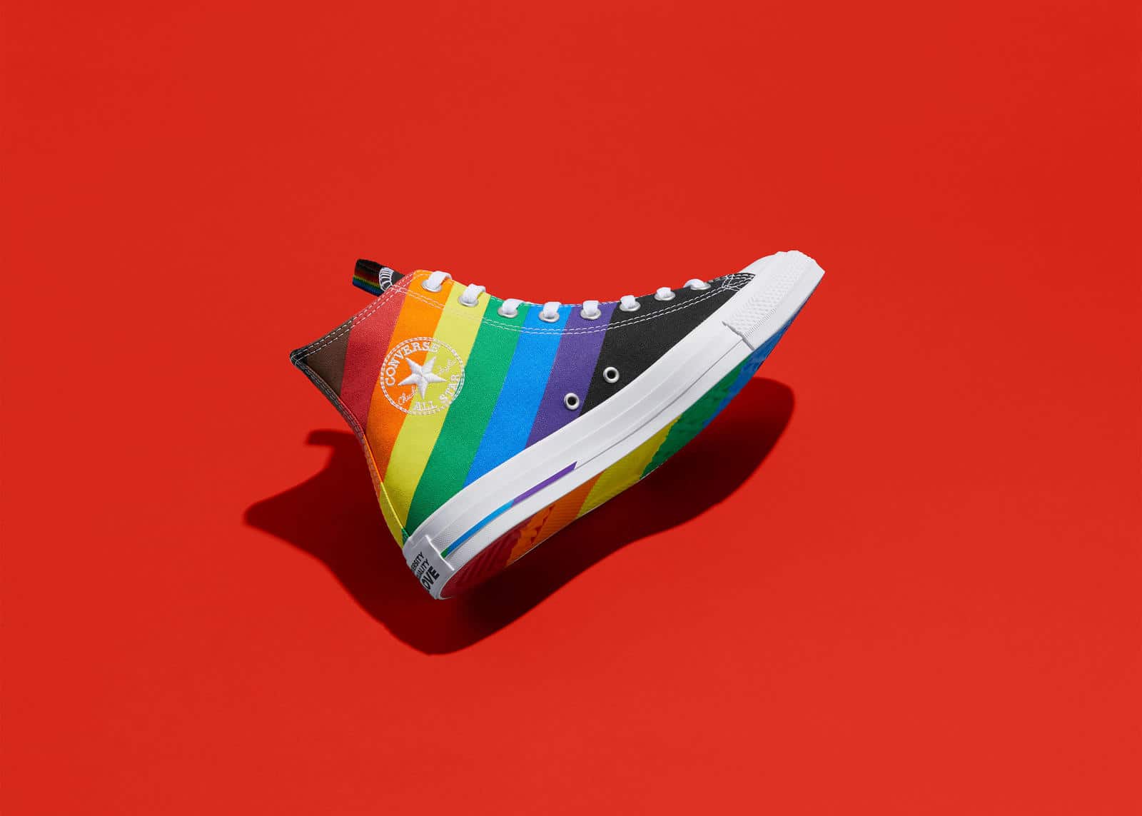 Pride store flag converse