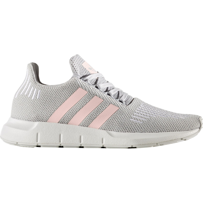 Adidas swift run gray and pink sale