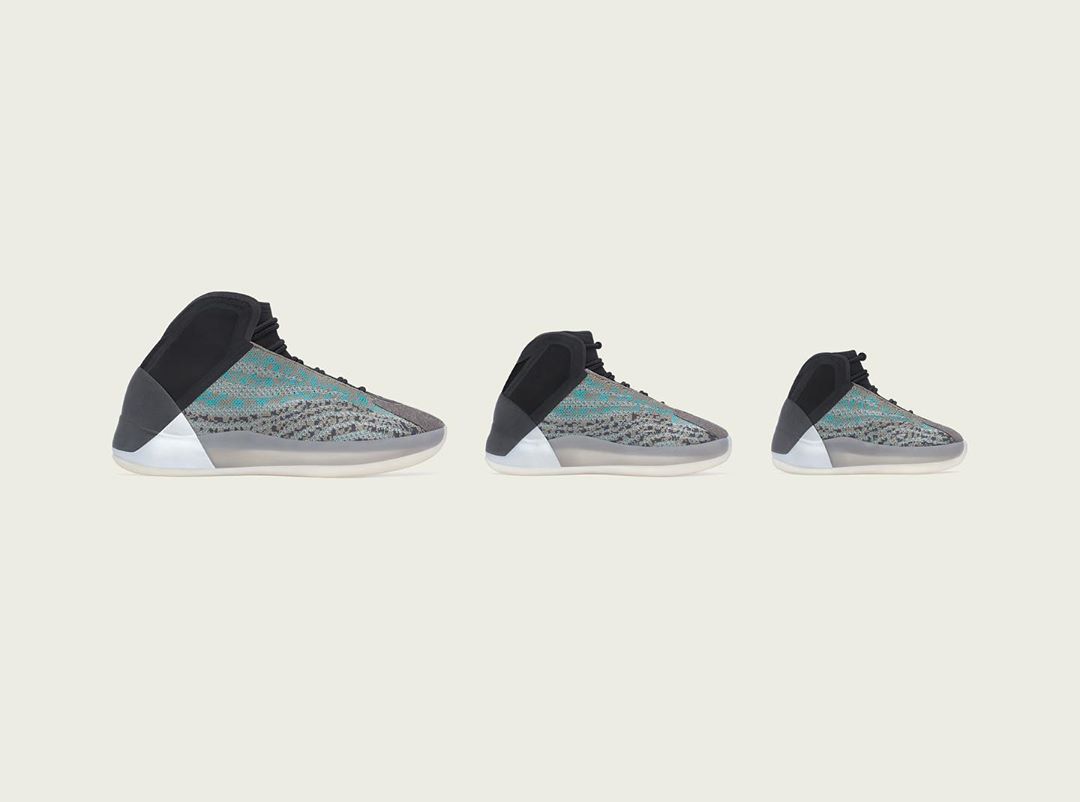 Yeezy qntm deals teal blue