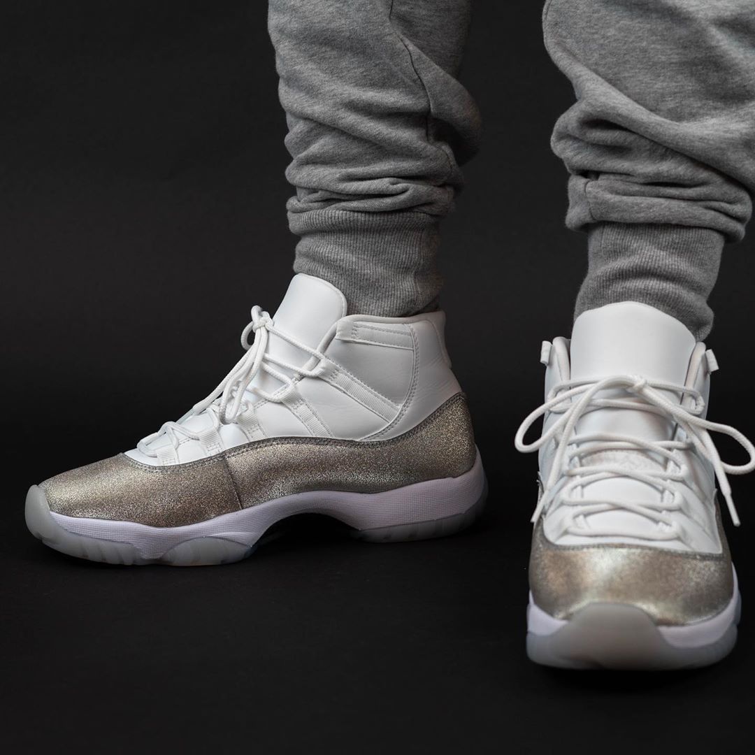 Jordan 11 silver hotsell