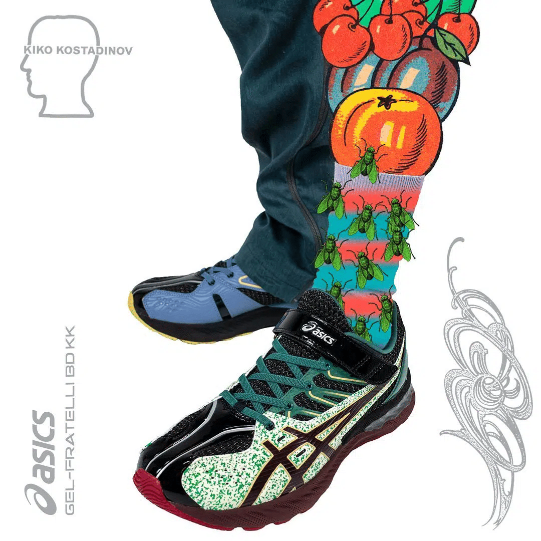 ASICS Collides With Kiko Kostadinov and Brain Dead for a GEL Fratelli