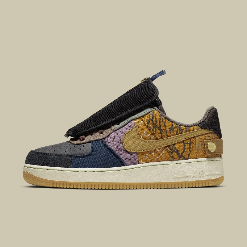 Travis scott x nike air force 1 hot sale cactus jack