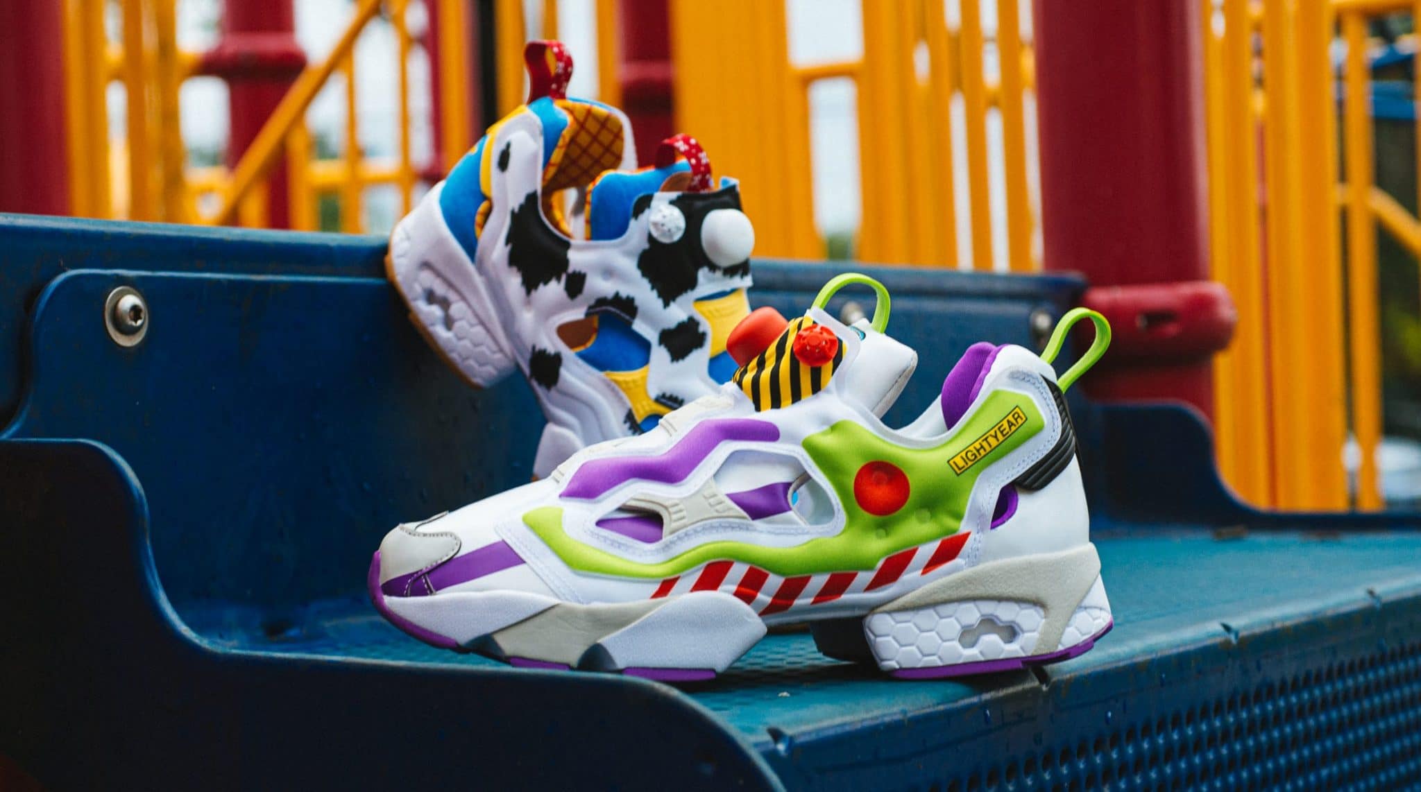 The Bait x Disney Toy Story x Reebok Instapump Fury is Wild