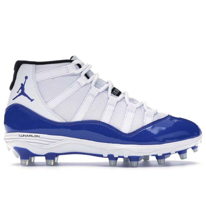 Jordan 11 retro 2025 cleat white royal