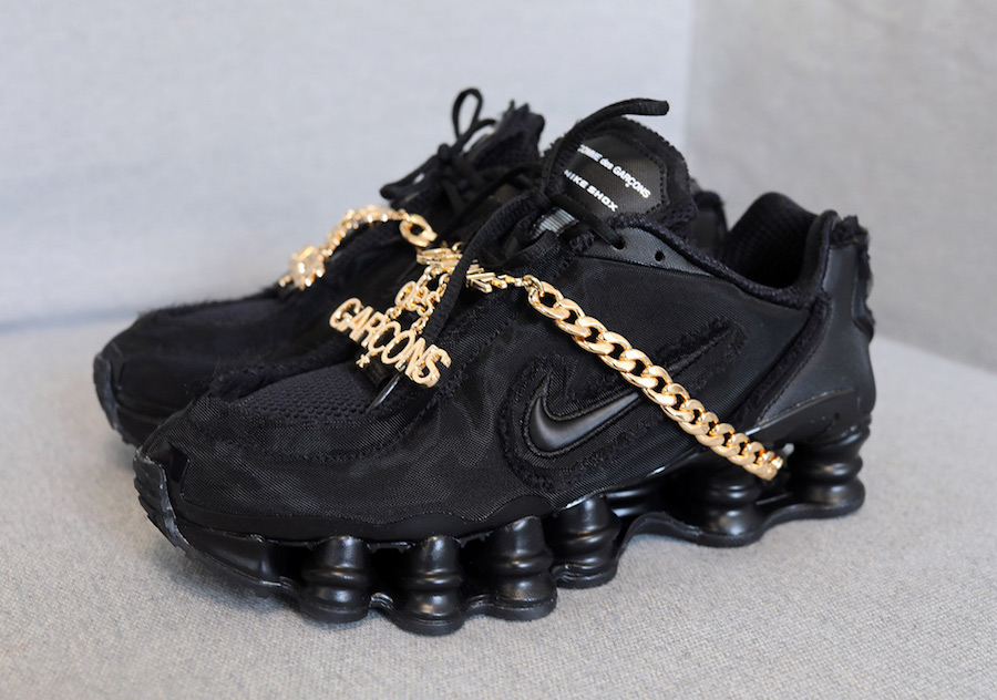 Comme des Garcons x Nike Shox TL Grailify