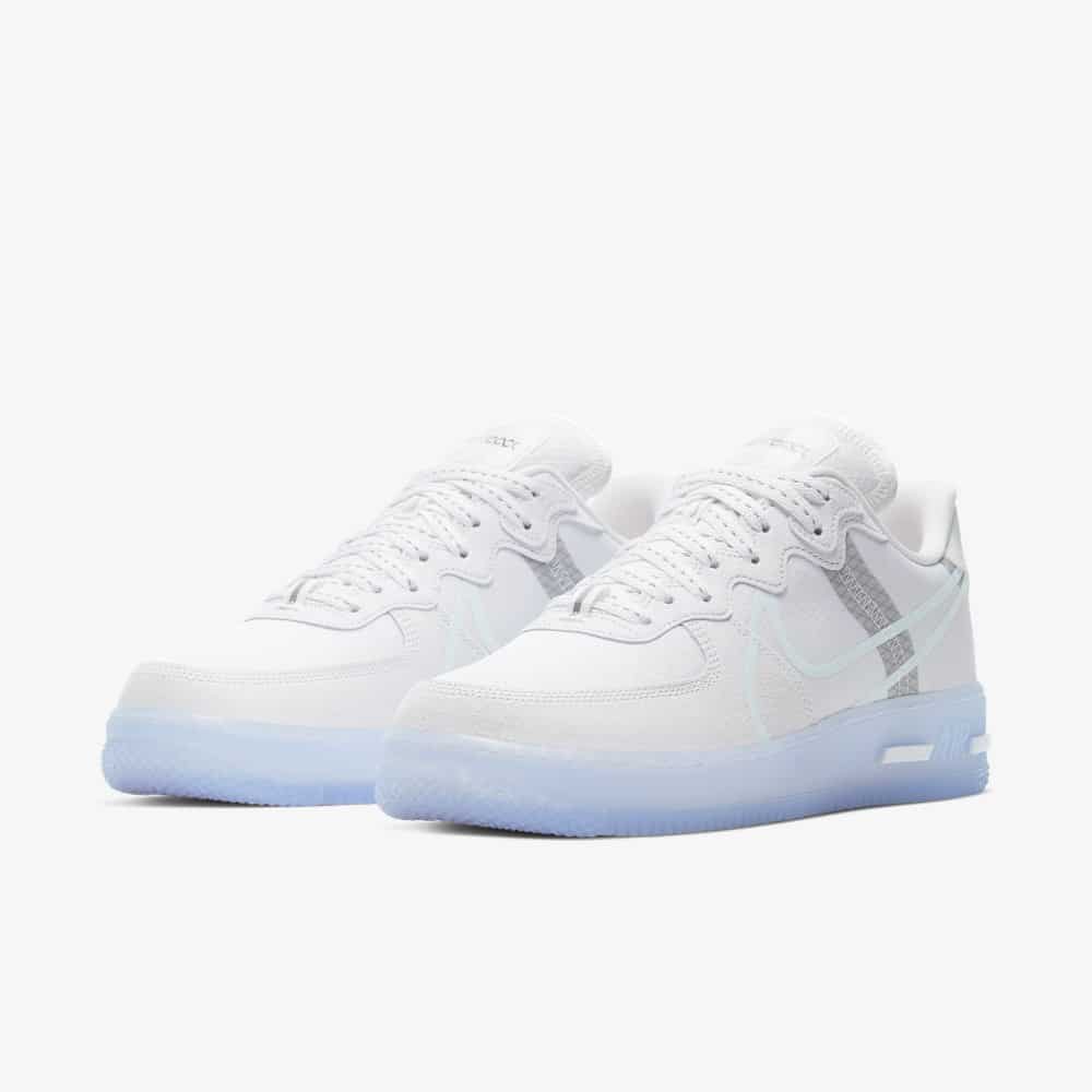 Af1 react white ice