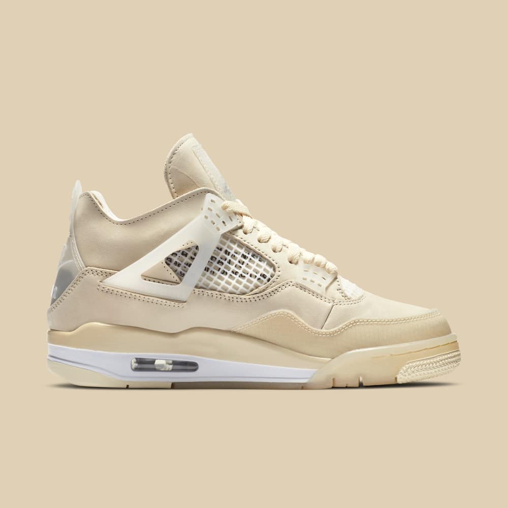 Off-White™ x Air Jordan 4 Sail Official Images