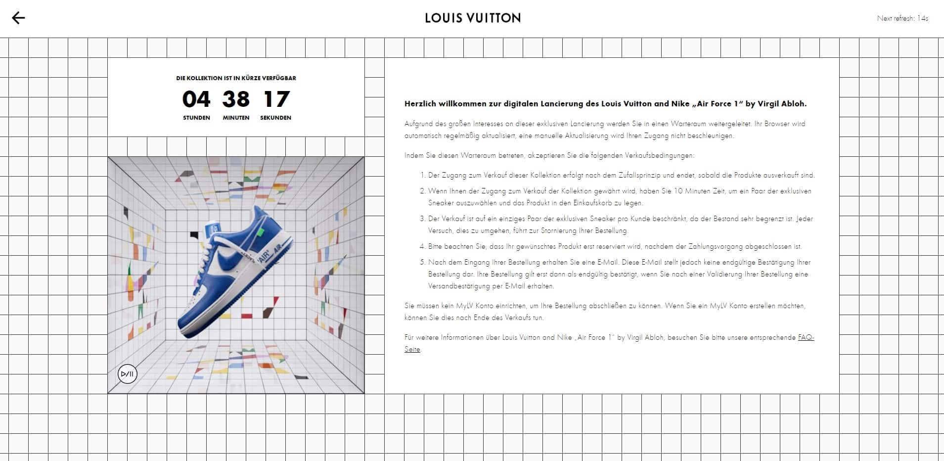 Louis Vuitton Nike Air Force 1 von Virgil Abloh: Diese Sneaker brechen  alle Rekorde