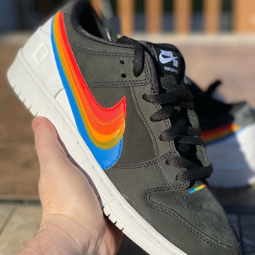 nike dunks polaroid