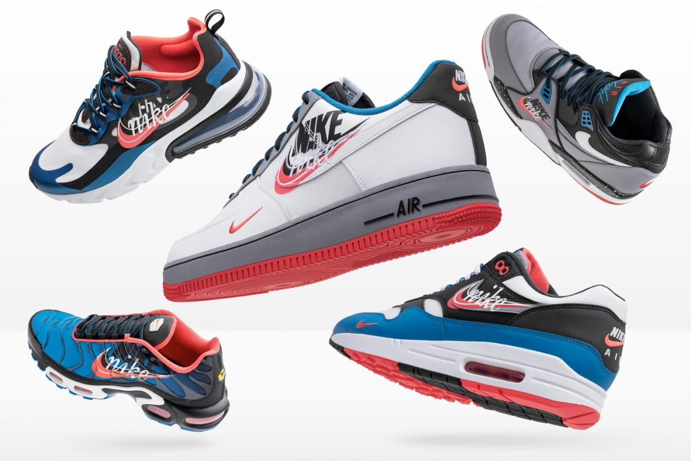 The Evolution of the Swoosh Chapter 2 with 4 Different Packs