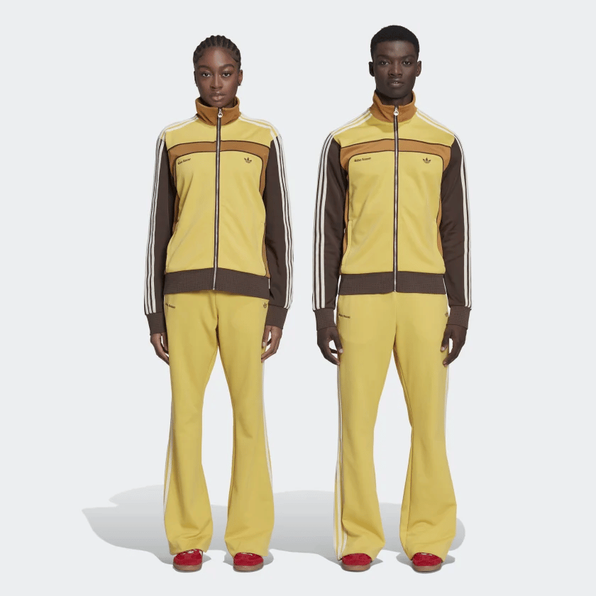 Adidas originals hotsell tracksuit yellow