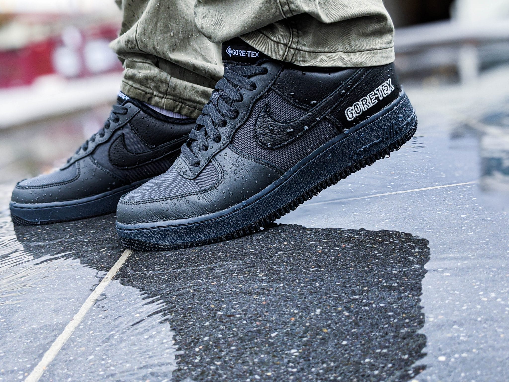 Latest Nike Air Force GORE-TEX "Anthracite" |