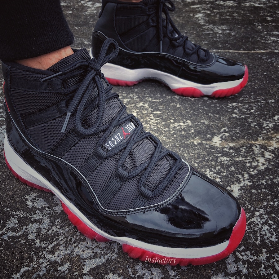 Air jordan 11 hot sale bred release date 2019