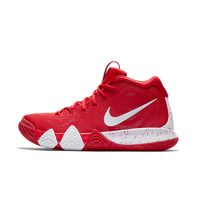 Kyrie 4 white deals and red