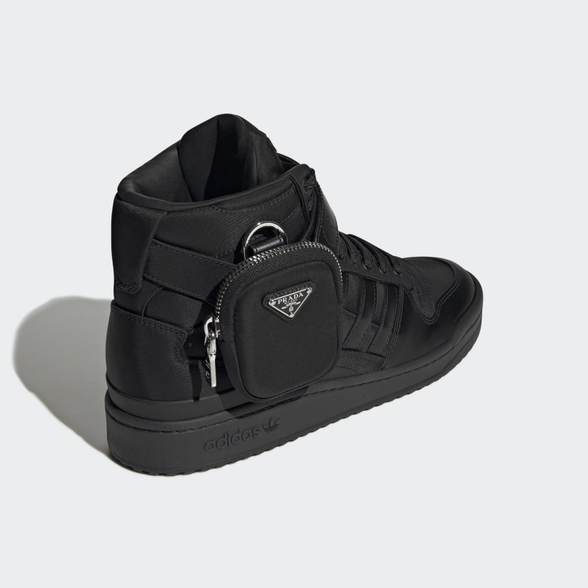 Prada Re-Nylon x adidas Forum High Black | GY7040 | Grailify