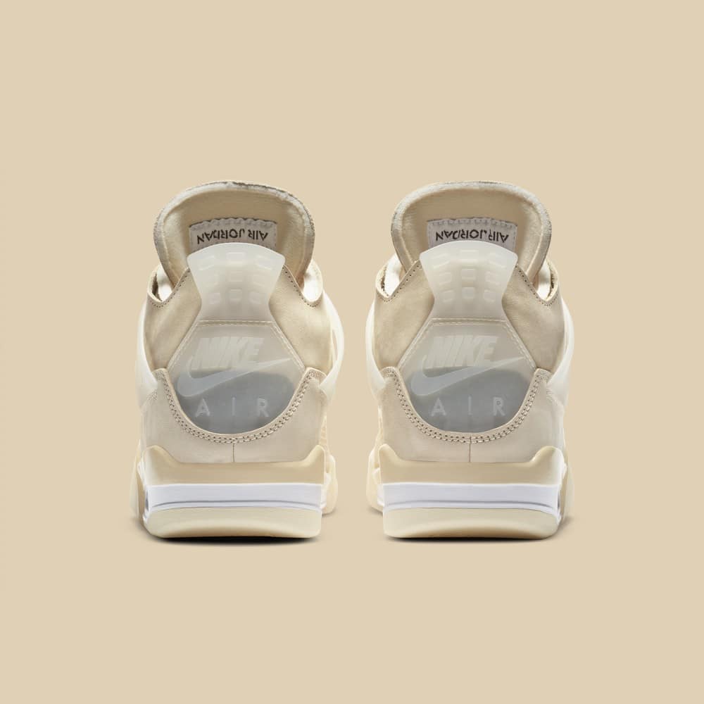 Off-White™ x Air Jordan 4 Sail Official Images