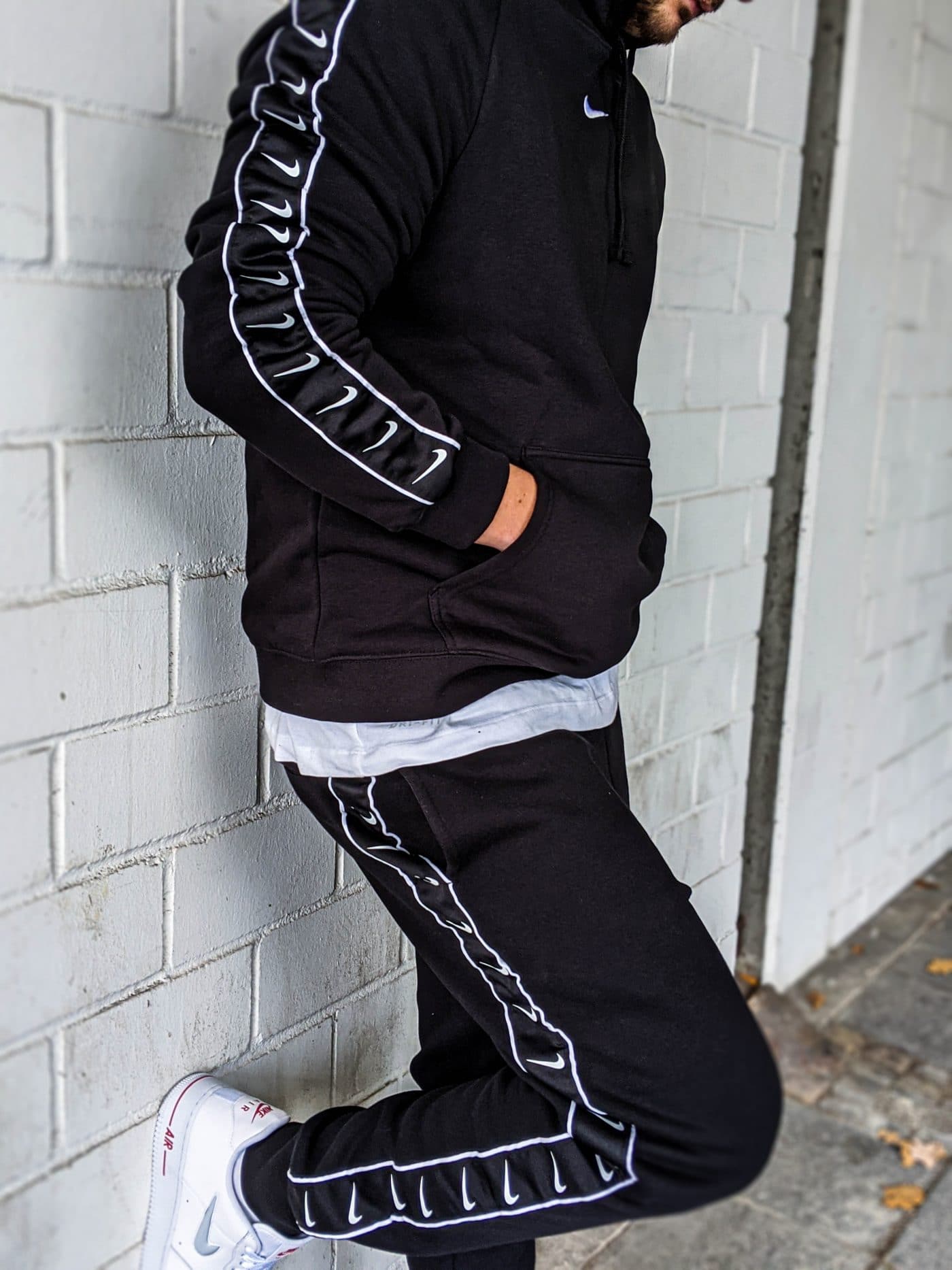 Nike discount tape hoodie