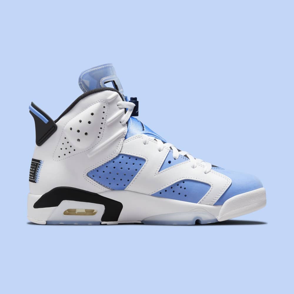 An Air Jordan 6 UNC Drops in 2022 Grailify