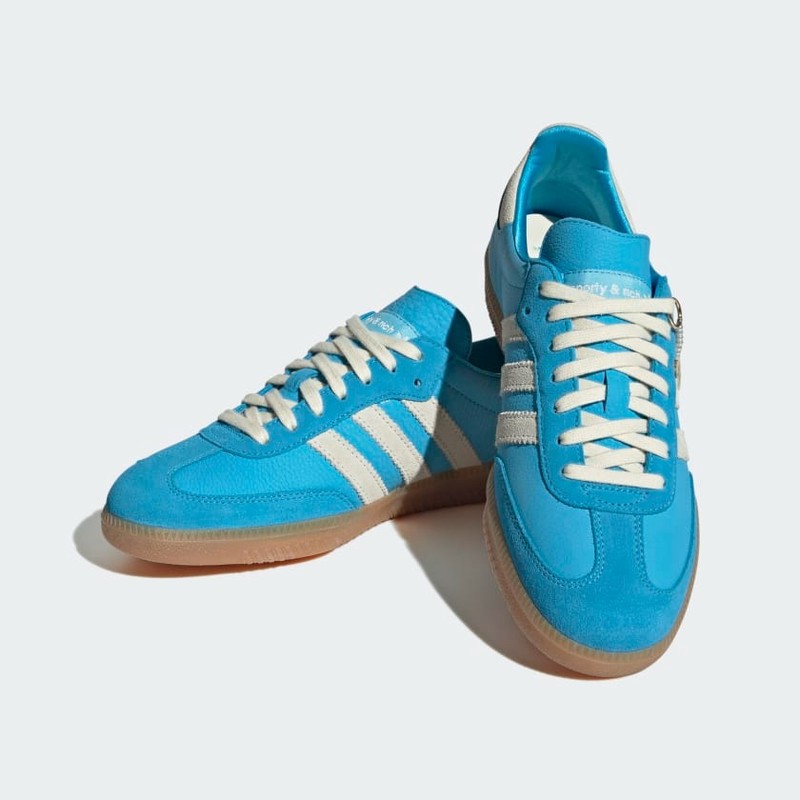 Sporty & Rich x adidas Samba OG "Blue Rush" | IE6975