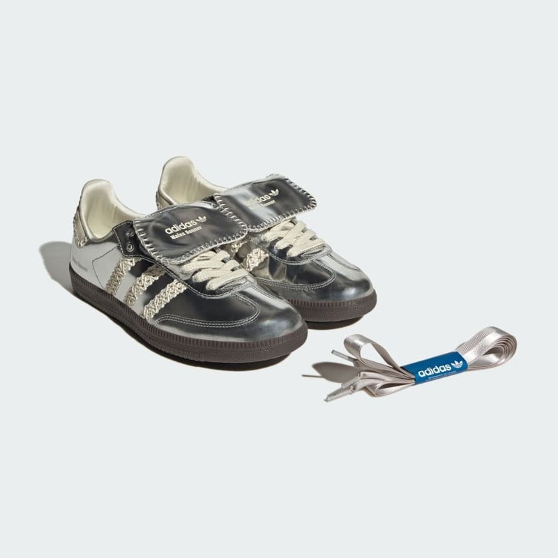 Wales Bonner x adidas Samba "Silver Metallic" | IG8181