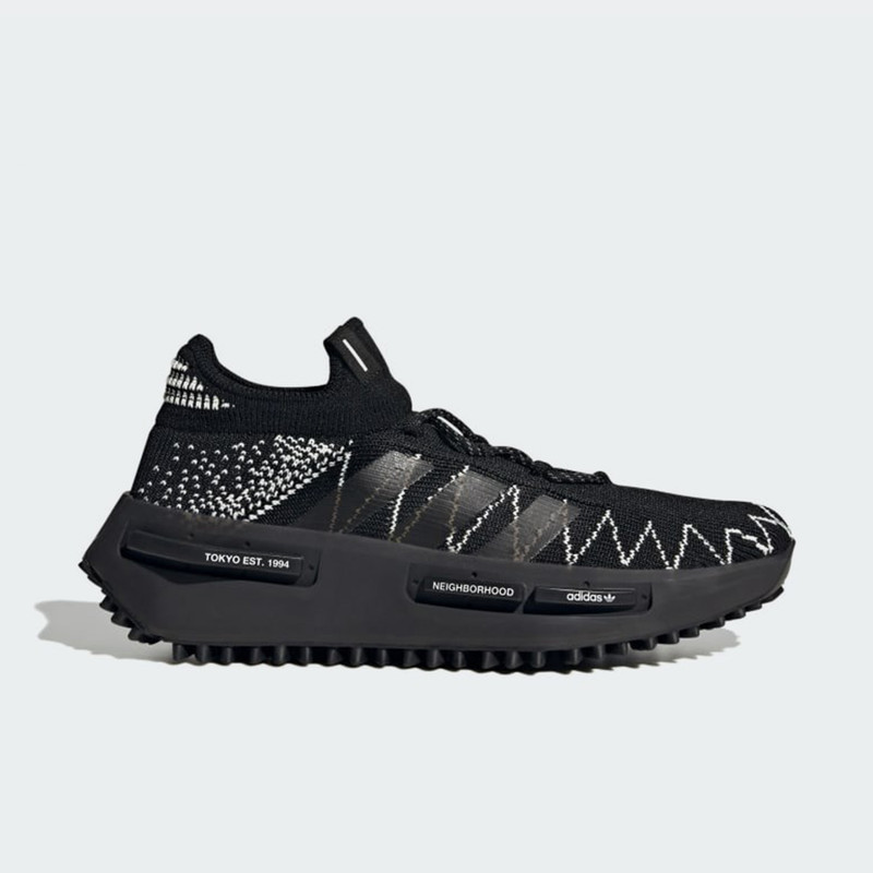 NEIGHBORHOOD x adidas NMD S1 Knit "Core Black" | ID4854