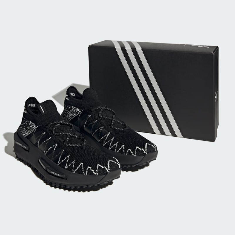 NEIGHBORHOOD x adidas NMD S1 Knit "Core Black" | ID4854