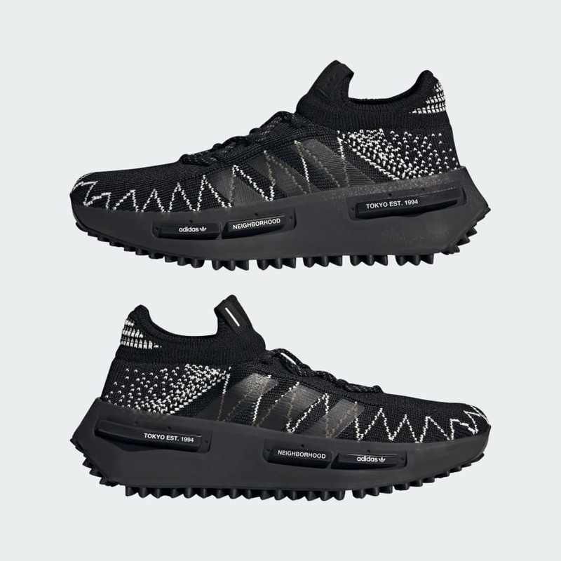 NEIGHBORHOOD x adidas NMD S1 Knit "Core Black" | ID4854