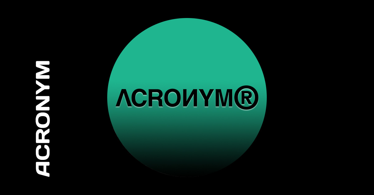 Acronym Acronym