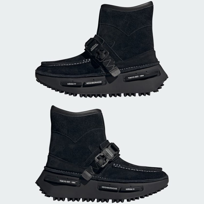 NEIGHBORHOOD x adidas NMD S1 Boots "Core Black" | ID1708