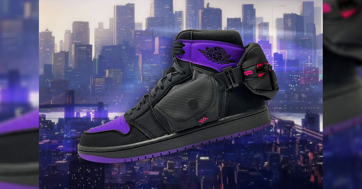Der Air Jordan 1 Utility „Spider-Verse“ ist eine auf 100 Paare limitierte F&F Version
