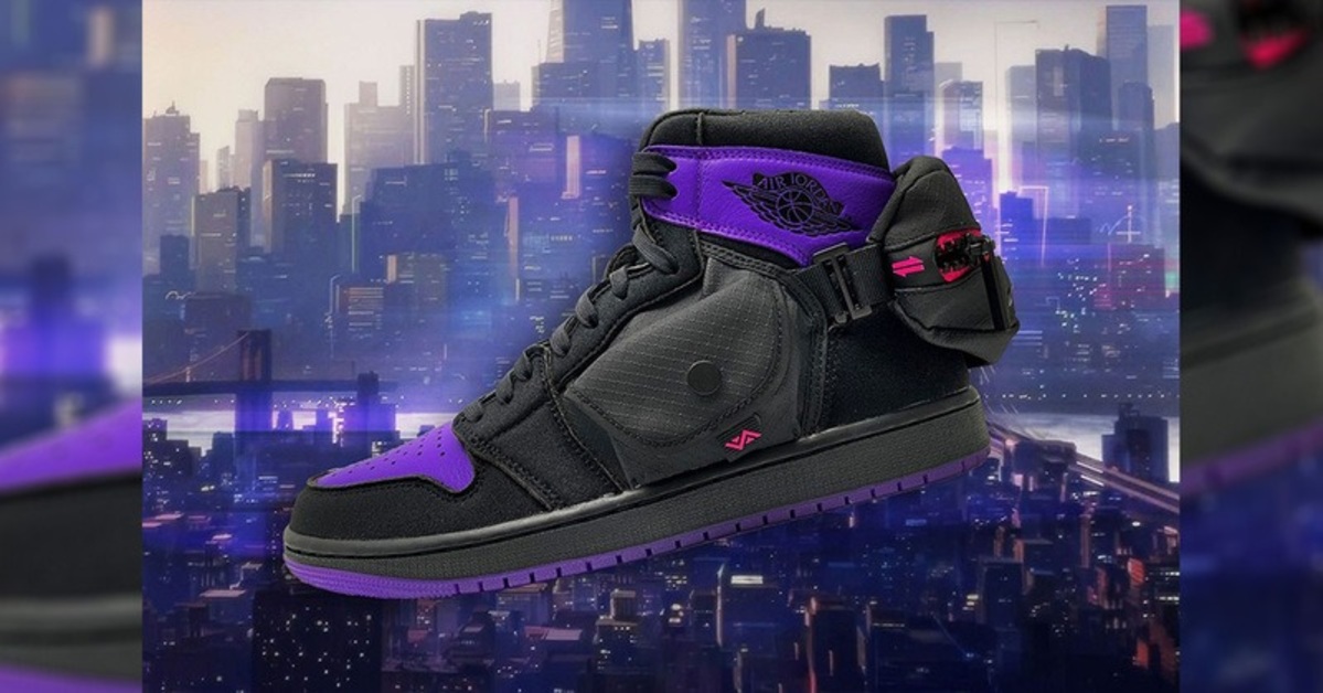 The Air Jordan 1 Utility "Spider-Verse" is a Limited F&F Version of 100 Pairs The Air Jordan 1 Utility "Spider-Verse" is a Limited F&F Version of 100 Pairs