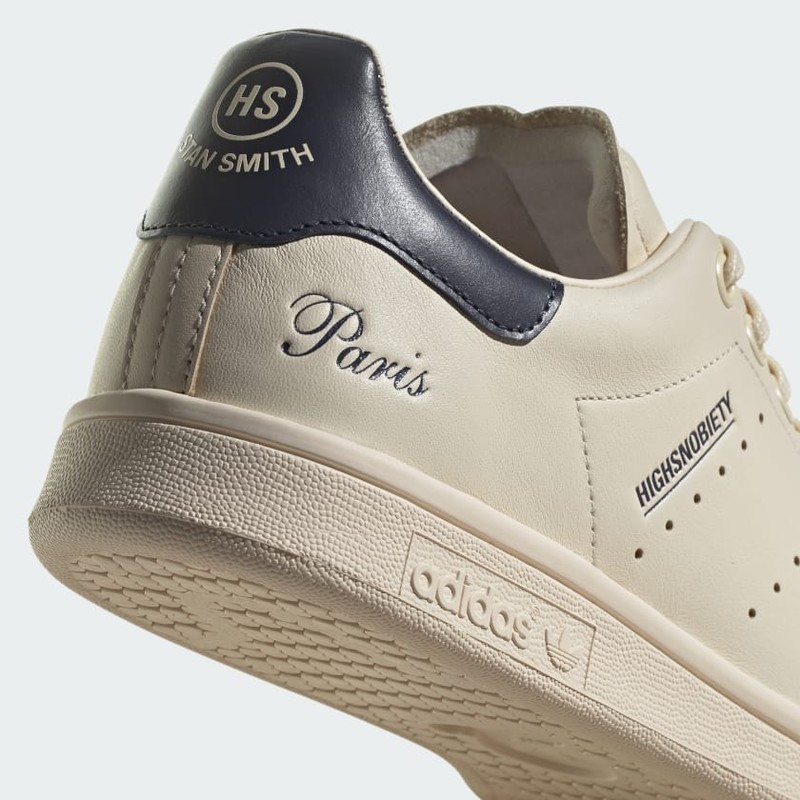 Highsnobiety x adidas Stan Smith Paris "Cream White" | IE2529