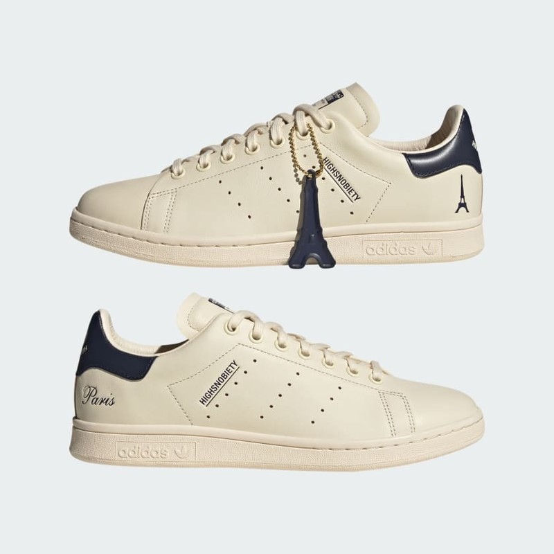 Highsnobiety x adidas Stan Smith Paris "Cream White" | IE2529