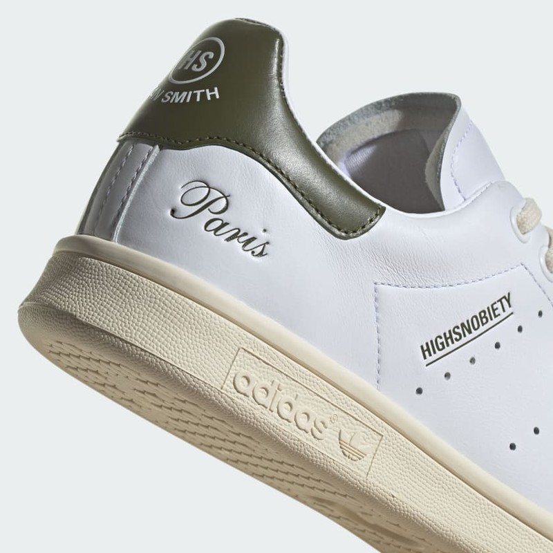 Highsnobiety x adidas Stan Smith Paris "Cloud White" | IE2530