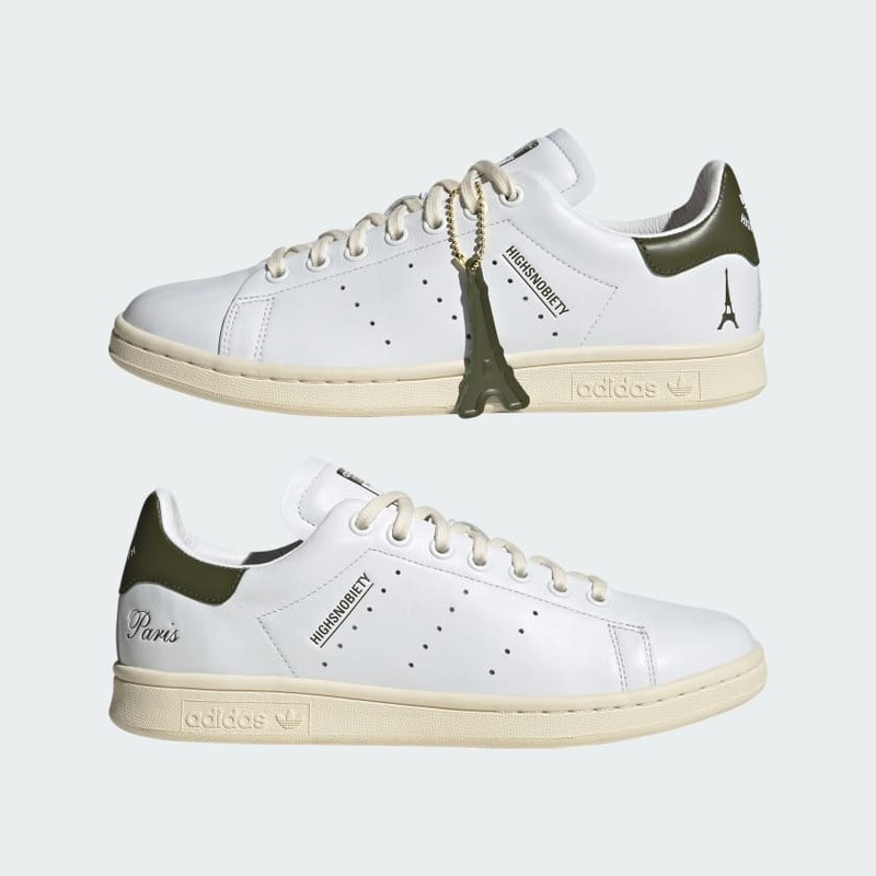 Highsnobiety x adidas Stan Smith Paris "Cloud White" | IE2530