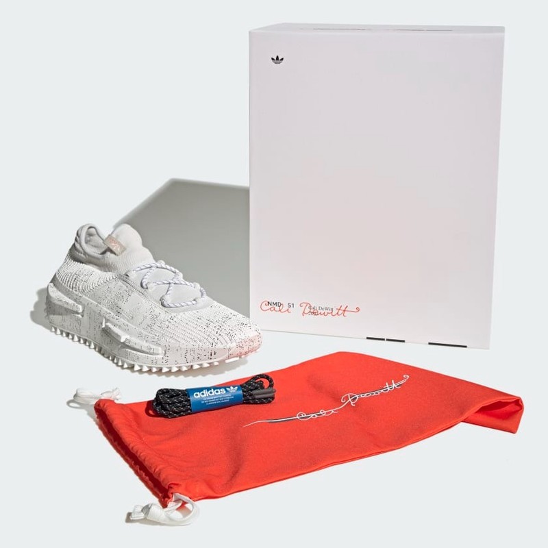Cali Dewitt x adidas NMD S1 "Crystal White" | IG9674 Cali Dewitt x adidas NMD S1 "Crystal White" | IG9674