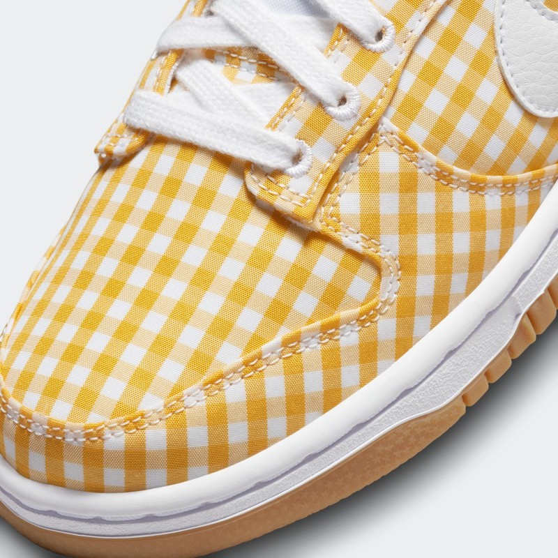 Nike Dunk Low "Yellow Gingham" | DZ2777-700