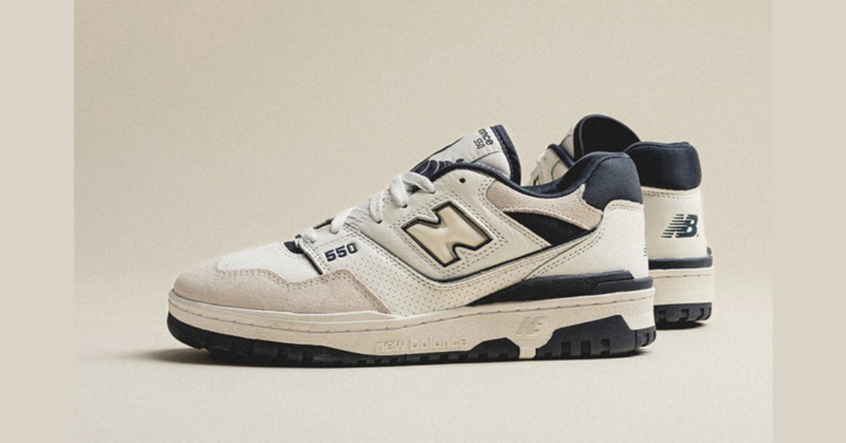 At Asphaltgold the New Balance 550 "Vintage Indigo" is available