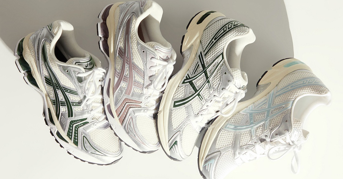 Im Juni kommt die KITH x ASICS „Vintage Tech 2023“ Kollektion auf den Markt