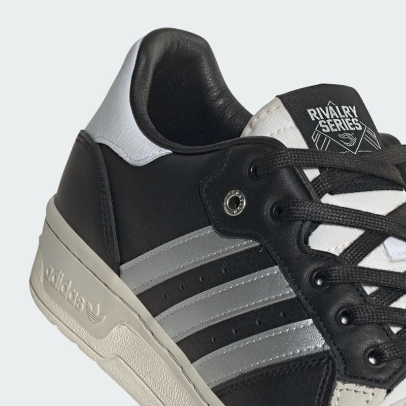 adidas Consortium Rivalry Low "Black Silver Metallic" | ID7389